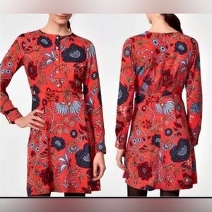 LOFT Primavera Long Sleeve Floral Dress – Size 6, Like New!